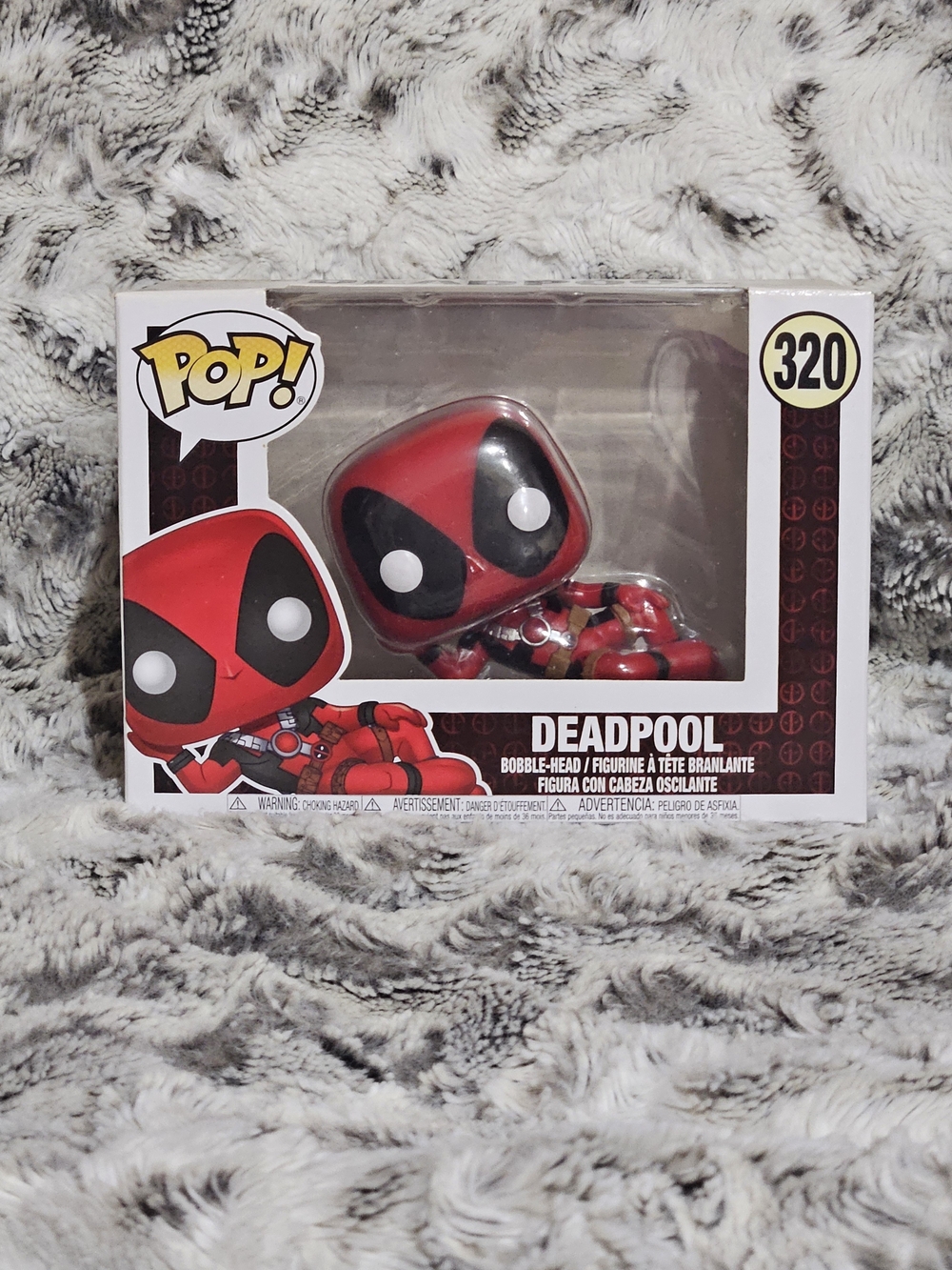 Funko Pop! Deadpool #320 Red Vinyl Figure - Funko